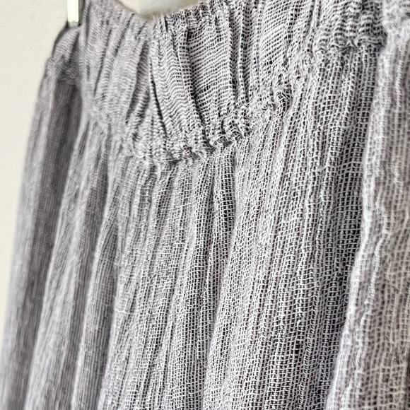 Tahari 100% linen wide leg pull on pants size large women - Picture 2 of 12